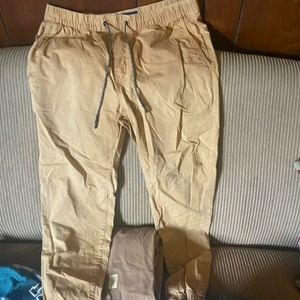 Hollister, khakis, and long sleeve shirts